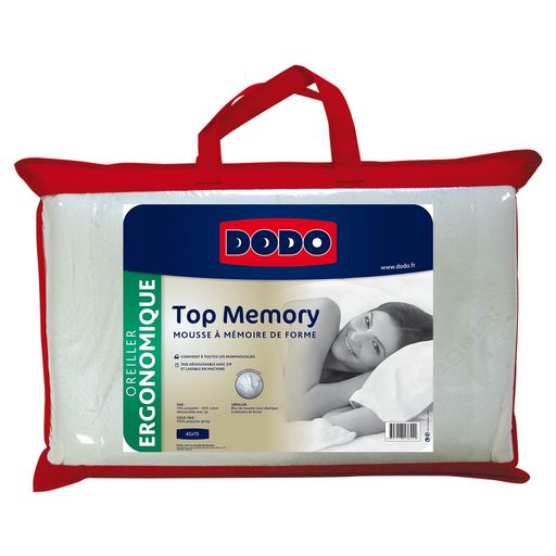 DODO Oreiller TOP MEMORY 40x60cm