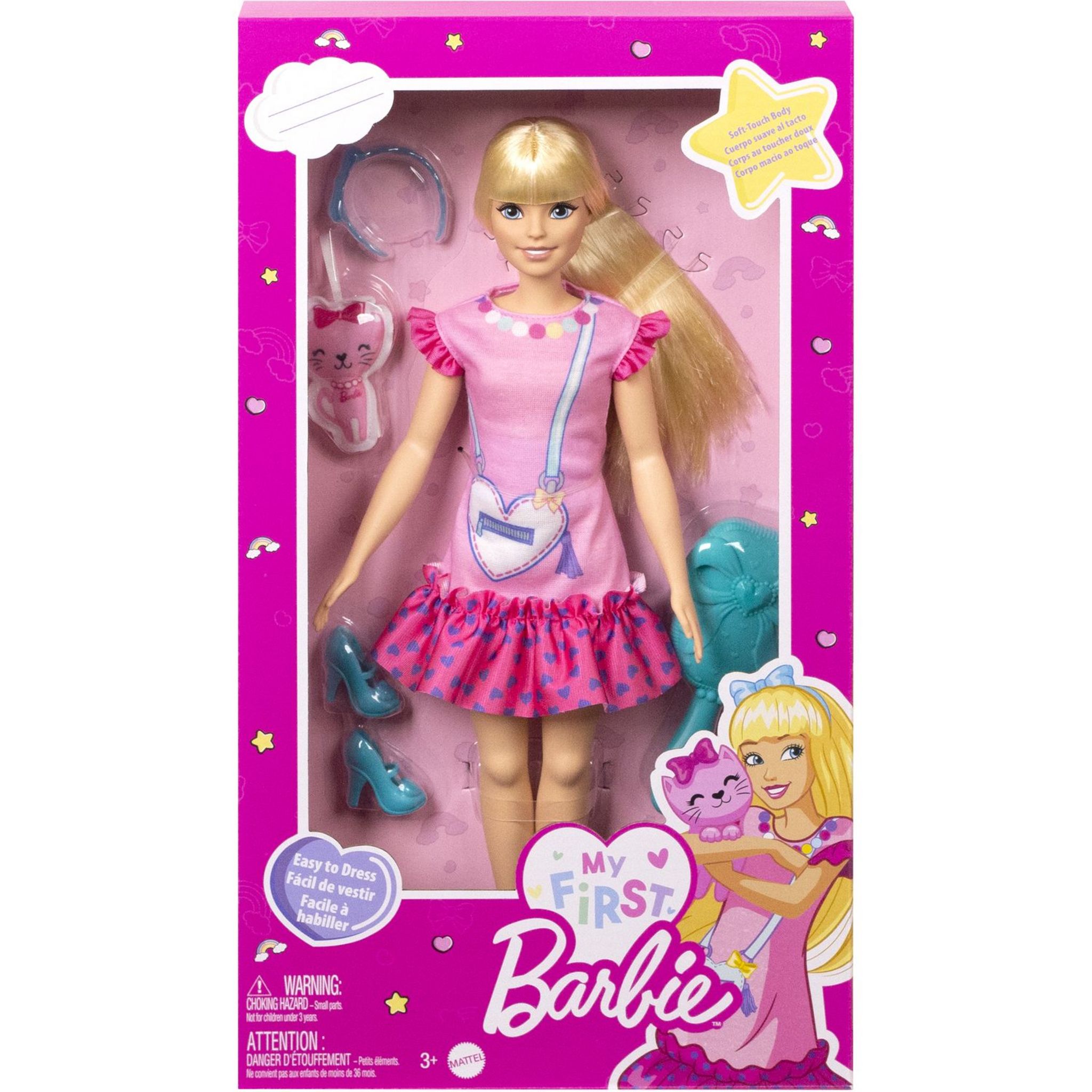 Barbie-Ma Première Barbie-Poupée blonde pour tout-petits