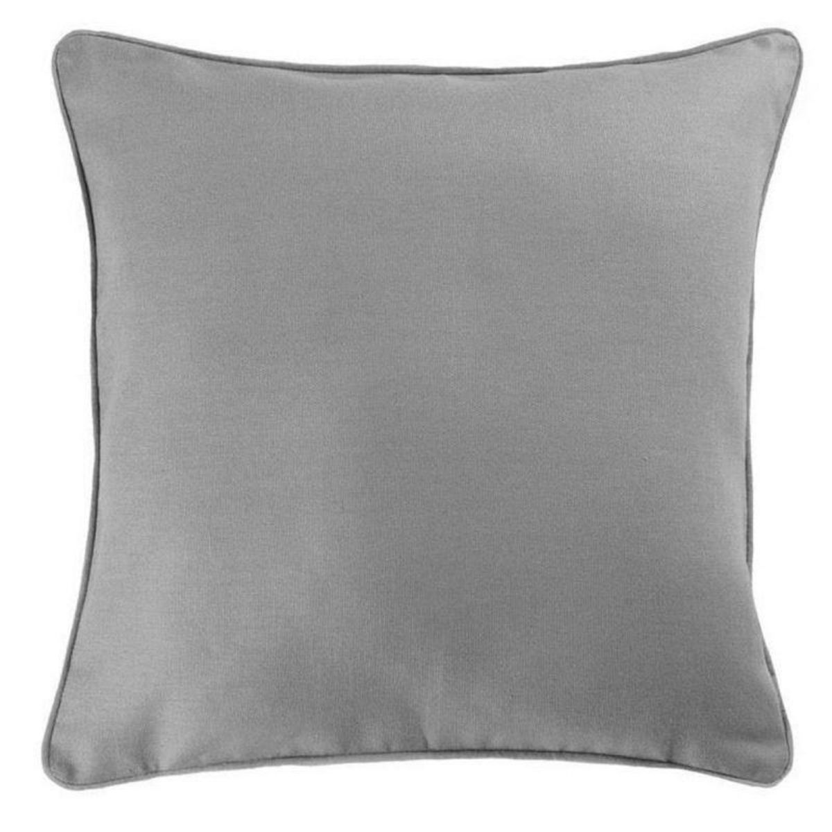 Paris Prix Coussin Déco  Panama  40x40cm Gris