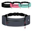 VIVEZEN Ceinture de running, banane de sport pour course à pied étanche. Coloris disponibles : Bleu, Noir, Bicolore, Rose