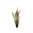 JARDIDECO Tiges d'herbe artificielles avec plumes blanches 85 cm - Jardideco