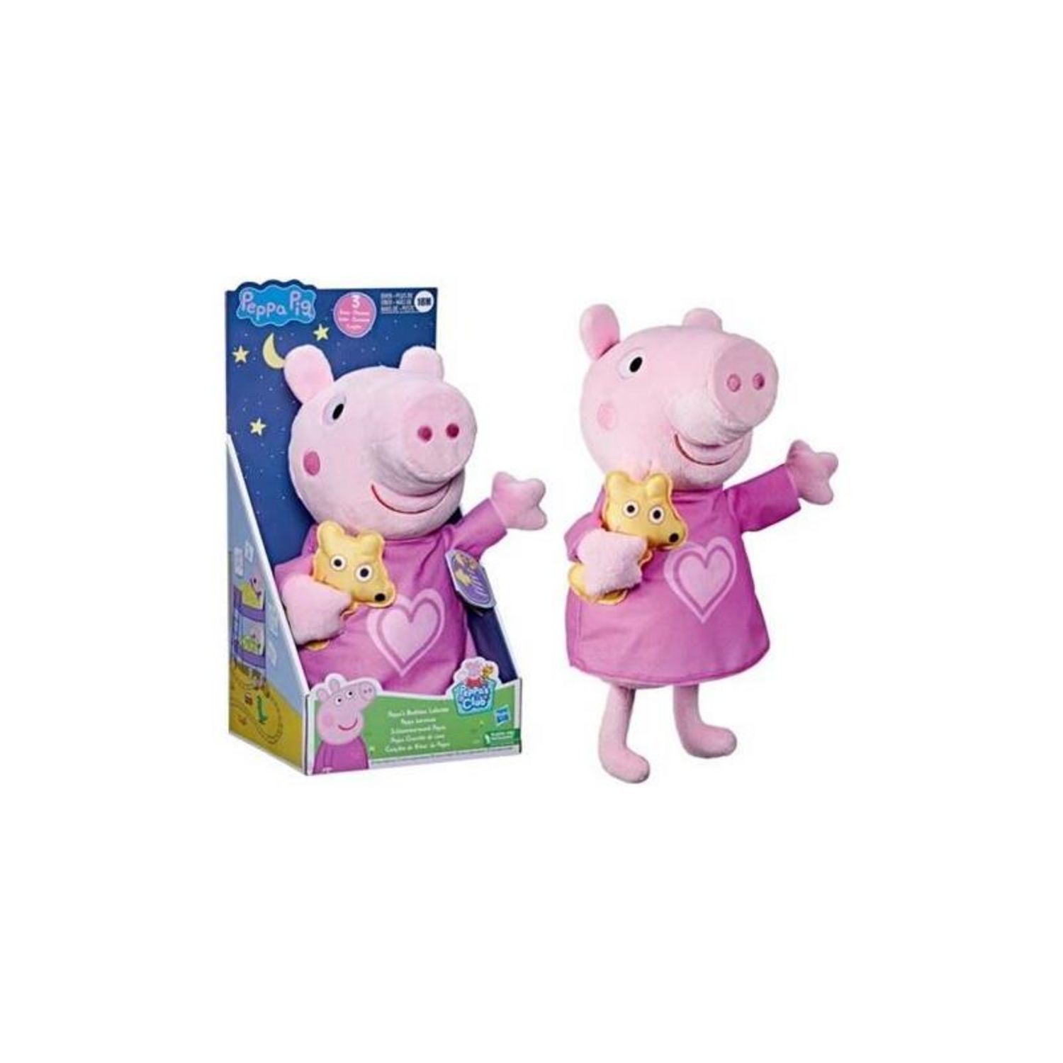 Peluche Peppa Pig rouge 20 cm  Peluches et doudous en ligne sur