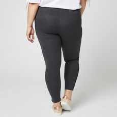 IN EXTENSO Legging gris grande taille femme (Gris anthracite)