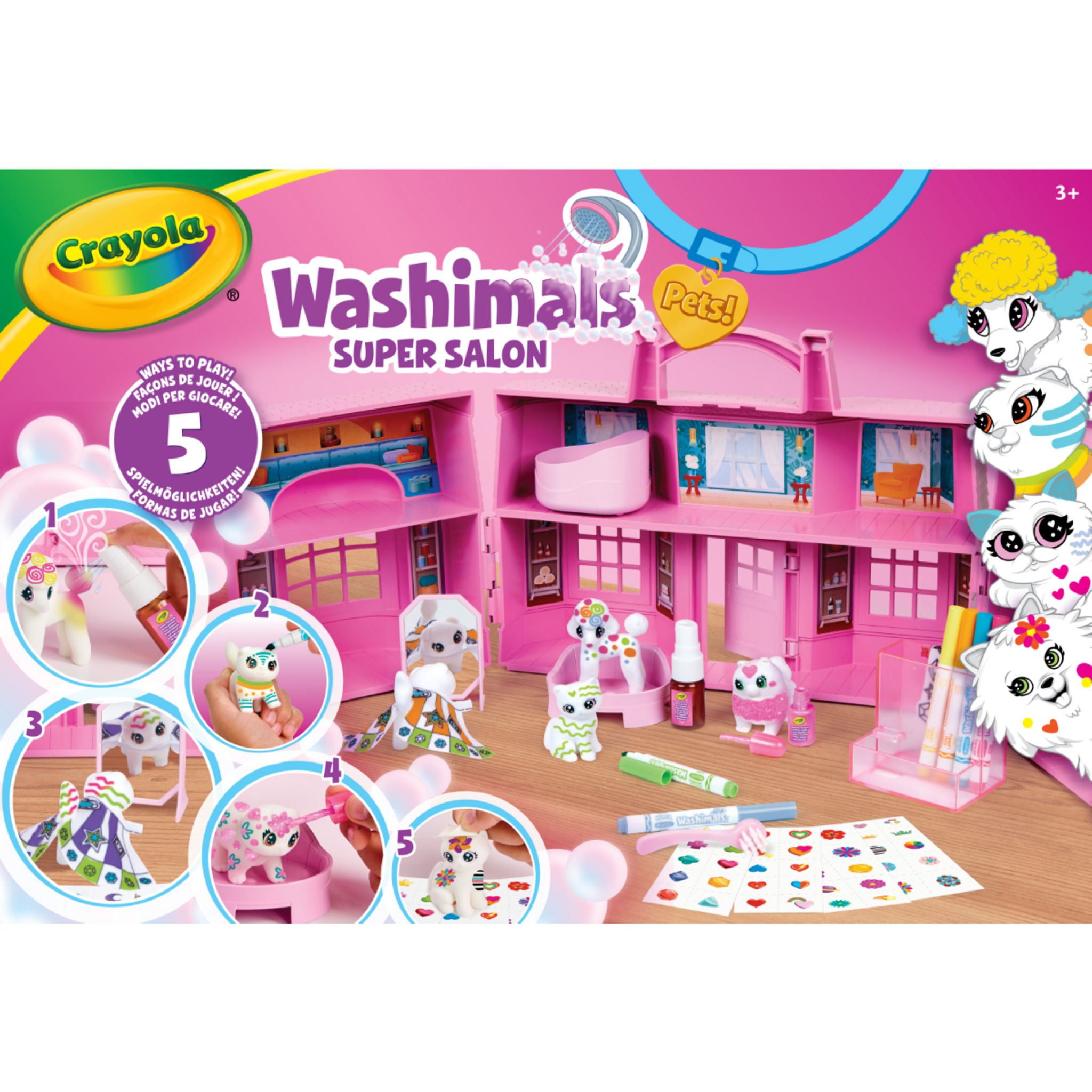 GOLIATH Washimals Coffret Océan - Crayola pas cher 