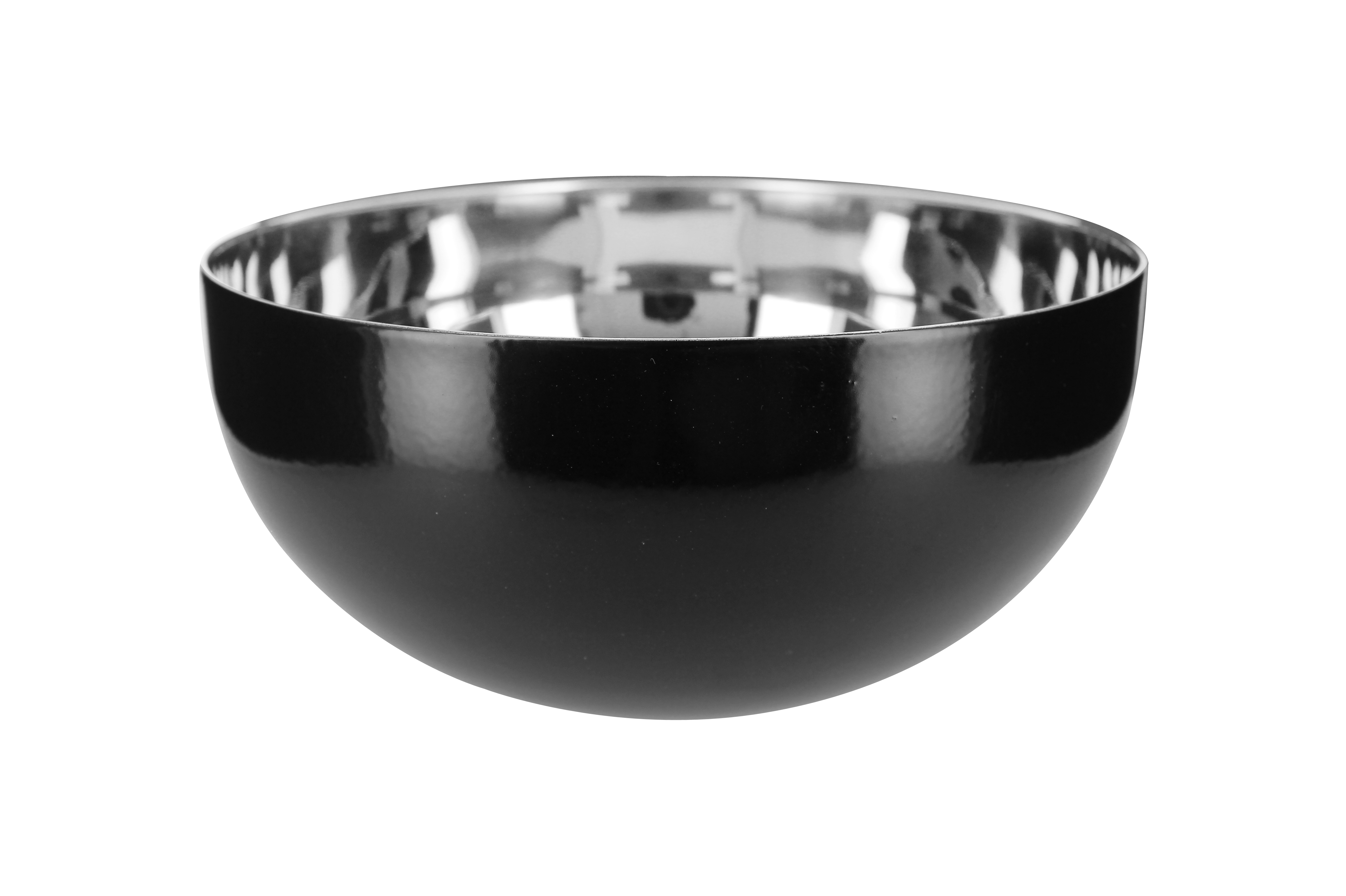 Saladier noir en inox 29,5 cm pas cher 