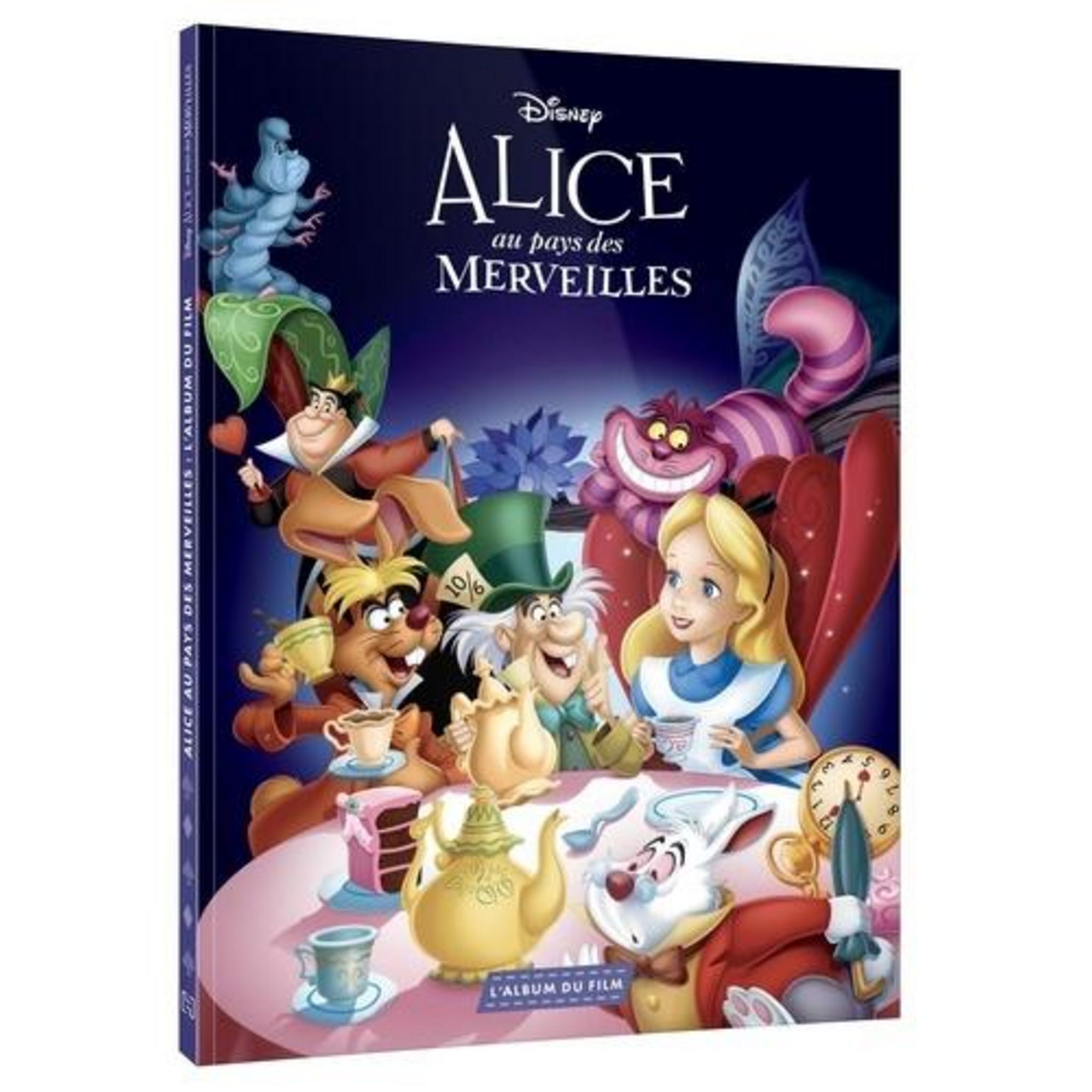 Dessin Alice Au Pays Des Merveilles En Couleur ALICE AU PAYS DES MERVEILLES. L'ALBUM DU FILM, Disney pas cher - Auchan.fr