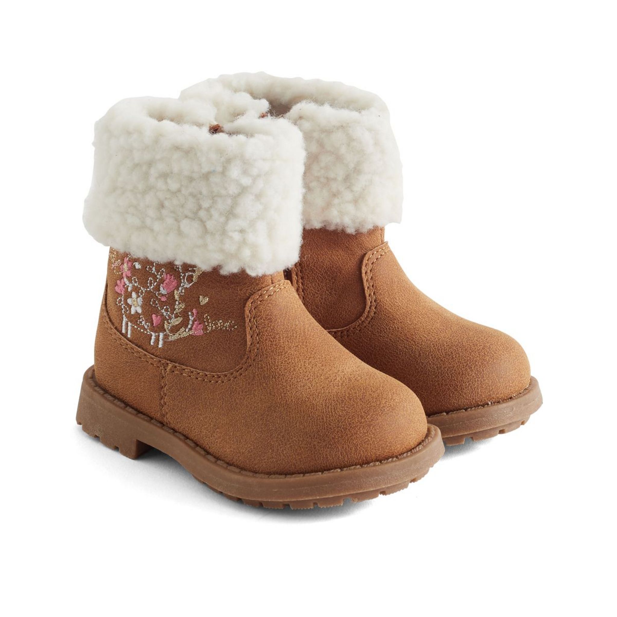 IN EXTENSO Bottes fourrees bebe fille pas cher Auchan