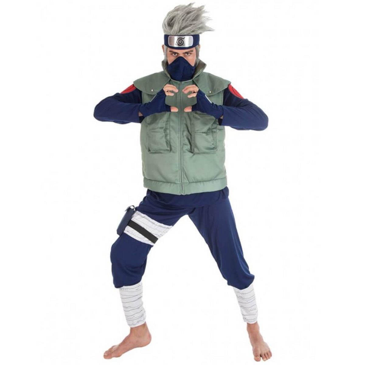 CHAKS Déguisement Kakashi - Naruto - Adulte - M