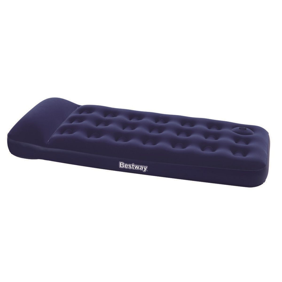 BESTWAY Matelas gonflable 1 personne - 188 x 99 x 30 cm avec oreiller  intégré pas cher 