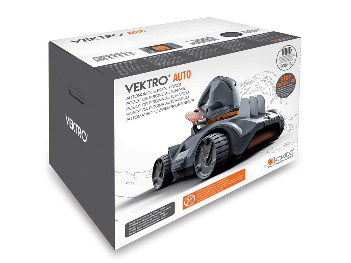 Aspirateur piscine et spa rechargeable VEKTRO