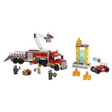 LEGO City 60282 L’unité de commandement des pompiers 