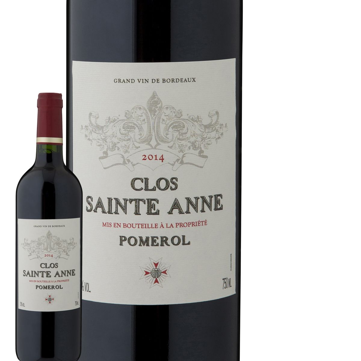 Clos Sainte Anne Pomerol Rouge 2014 Pas Cher à Prix Auchan