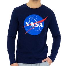 NASA T-shirt Bleu Homme Nasa 10T (Bleu)