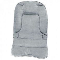 Coussin de confort pour chaise haute bébé enfant gamme Ptit - Gris perle