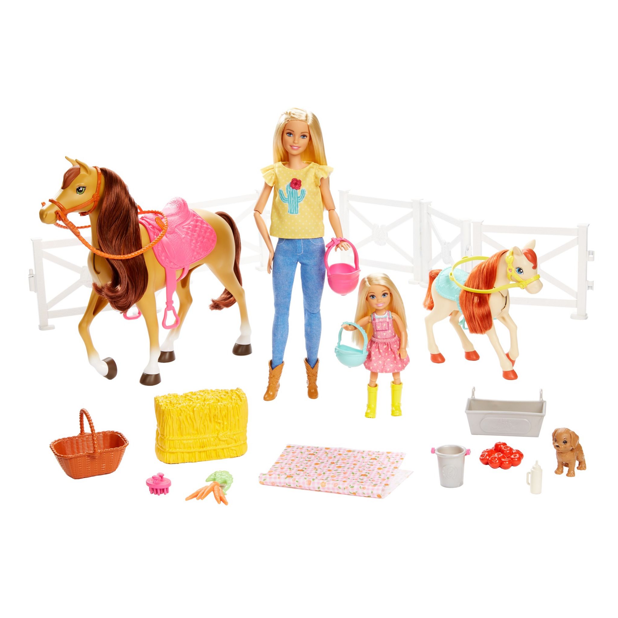 Petite Barbie et son cheval