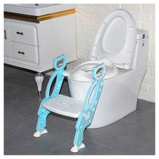 BANINNI Réducteur de toilettes avec marche Bravo (Bleu)