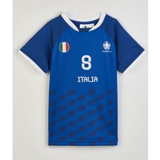 UEFA Maillot de foot Italie enfant (Bleu)
