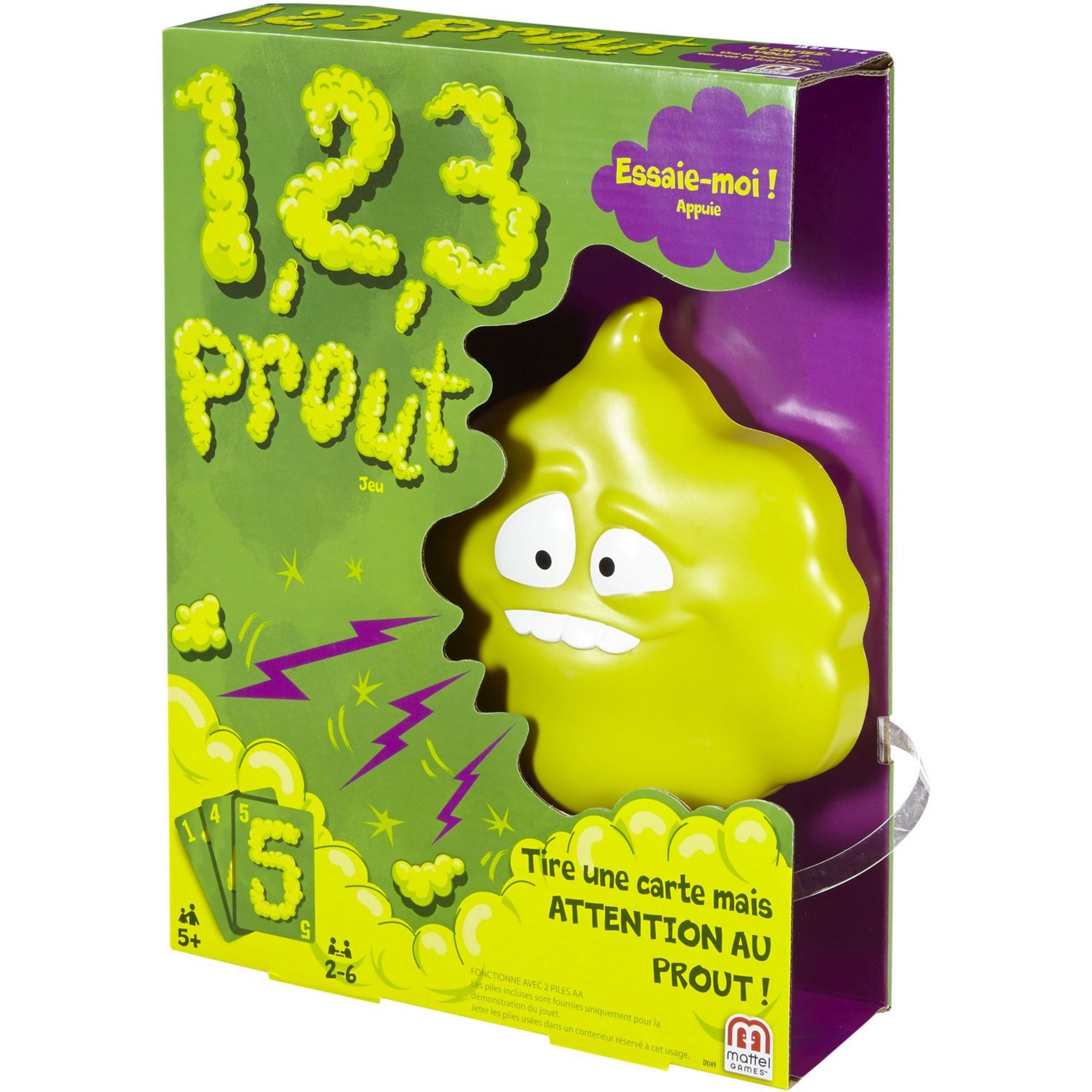 Jeu 1 2 3 Prout MATTEL : la boîte à Prix Carrefour