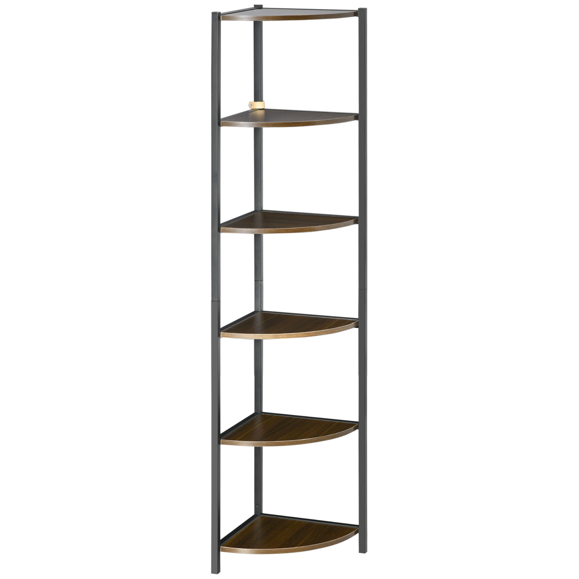 VIDAXL Etagere d'angle bois de cedre 27 x 27 x 110 cm pas cher