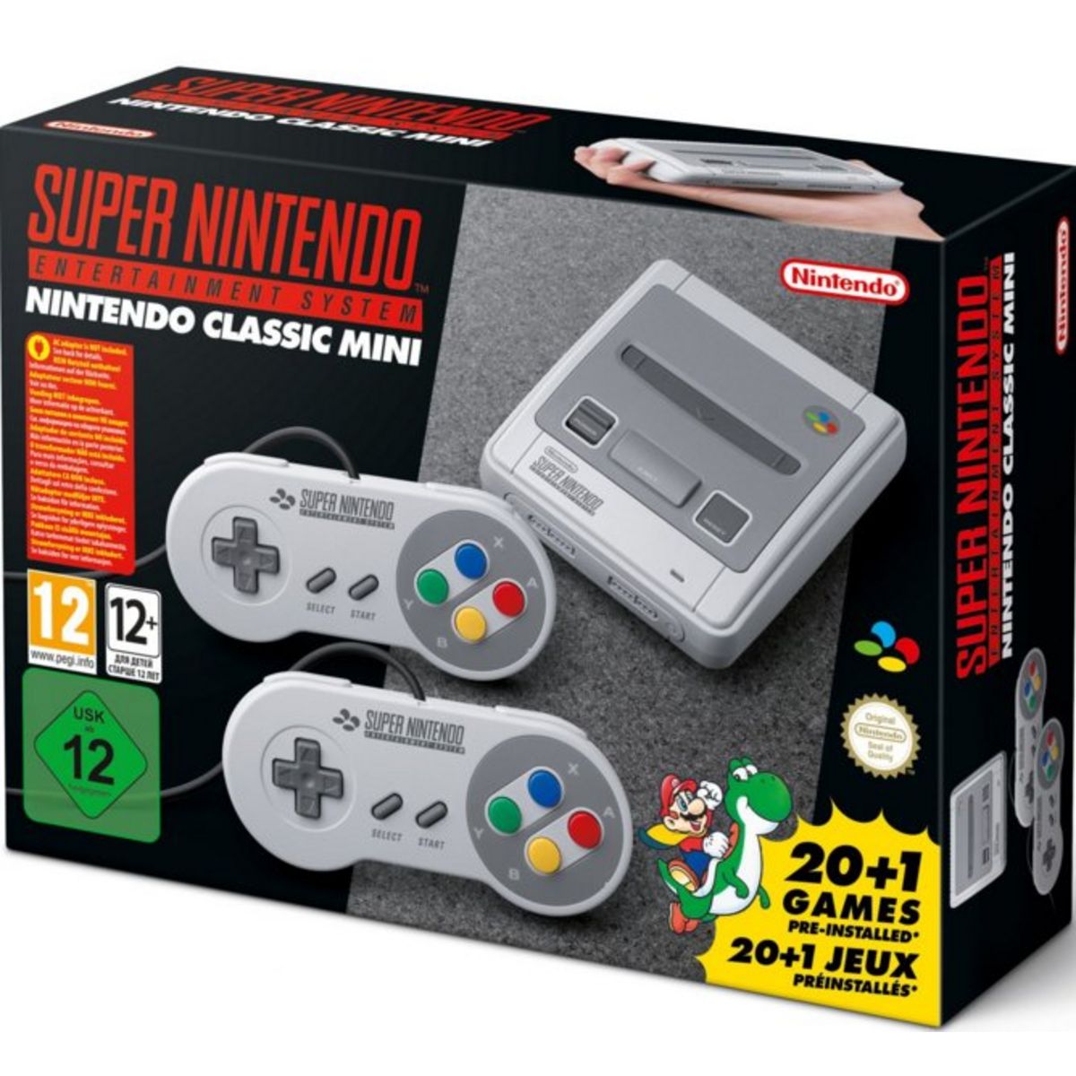 Nintendo Classic Mini : Nintendo SUPER NES - 21 jeux inclus