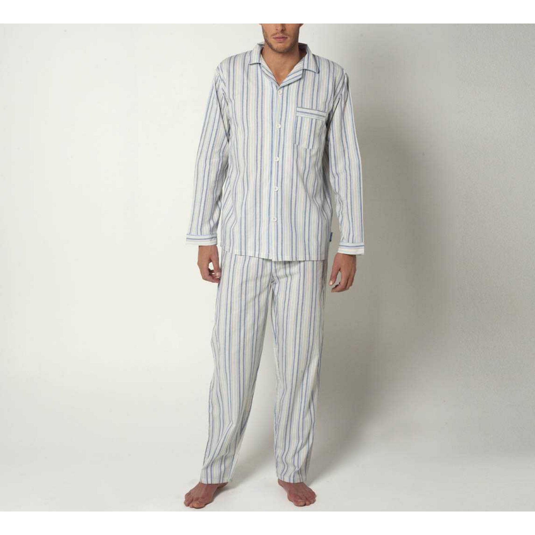 Pyjama long avec chemise pas cher Auchan