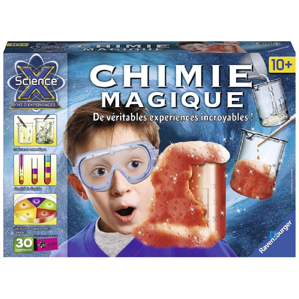 RAVENSBURGER Maxi coffret Chimie magique pas cher 