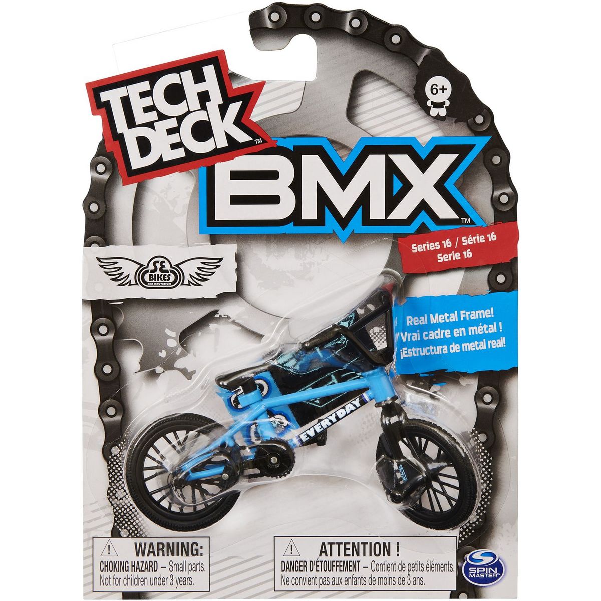 SPIN MASTER Pack 1 BMX Tech Deck