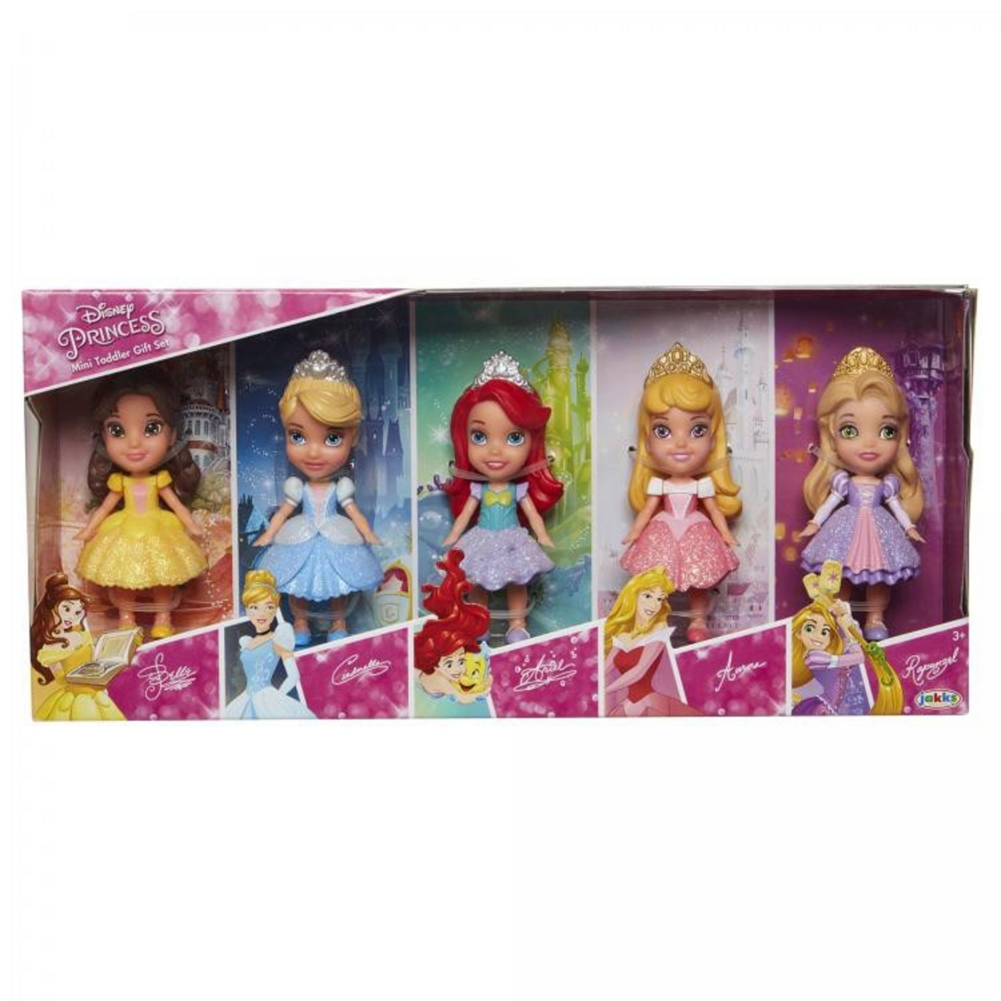 JAKKS PACIFIC Pack de 5 minis princesses Disney pas cher 