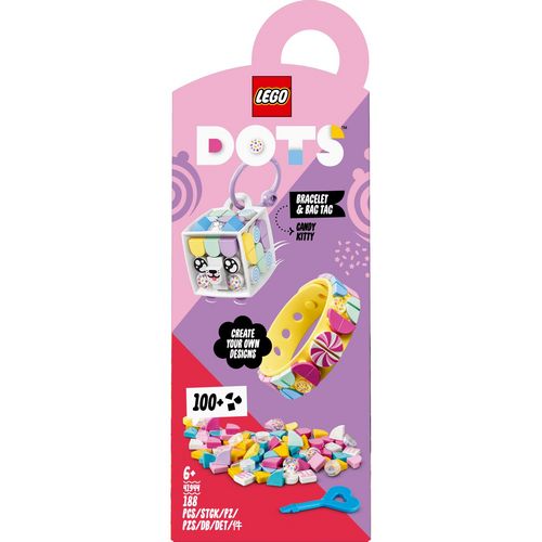 DOTS 41944 - Bracelet Candy Kitty et porte-clés