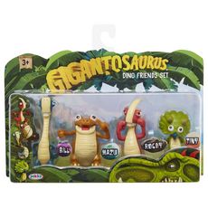 JAKKS PACIFIC Gigantosaurus - Coffret 4 figurines Dino amis 