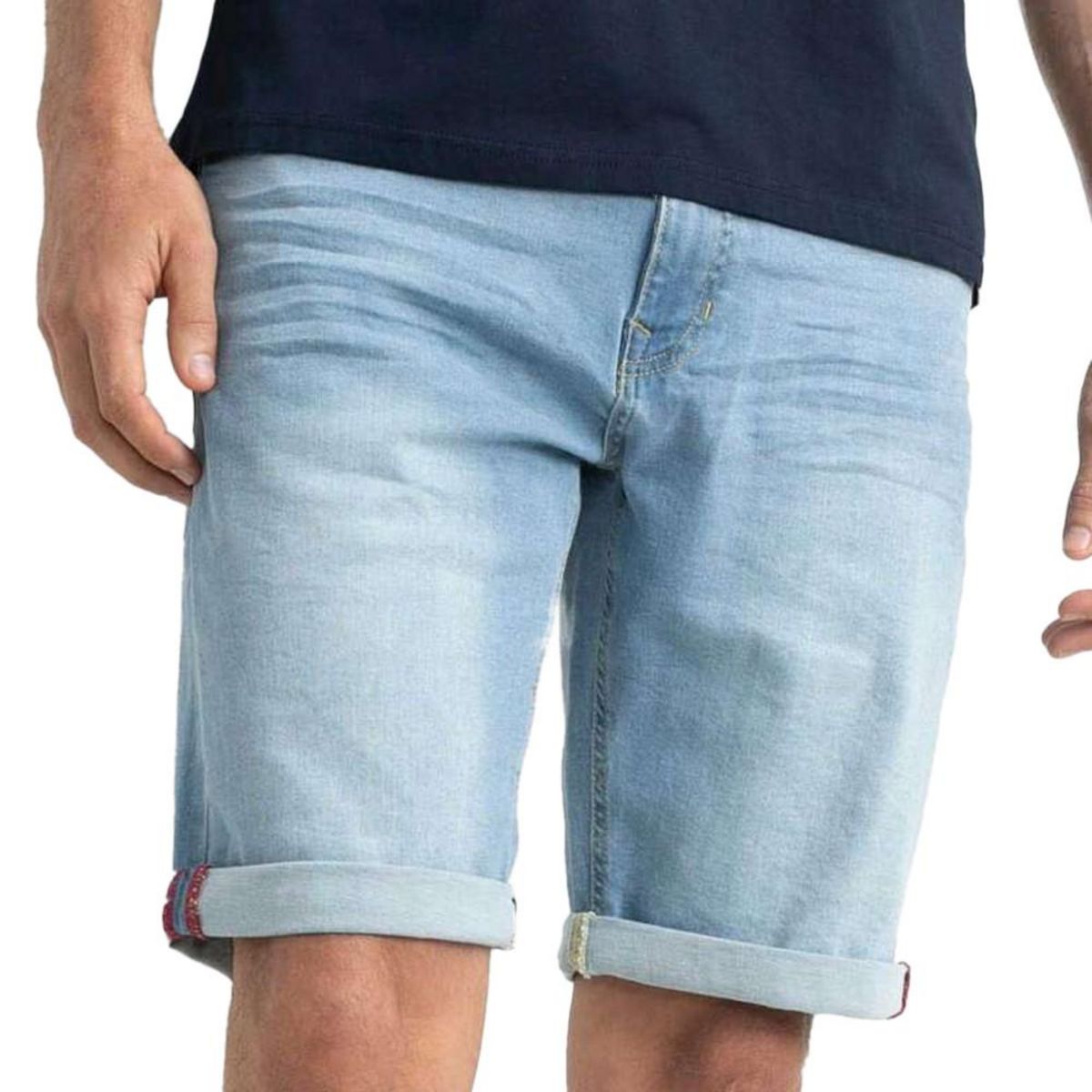 Short best sale bleu homme