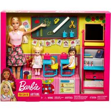 MATTEL Barbie maîtresse d'école et sa classe
