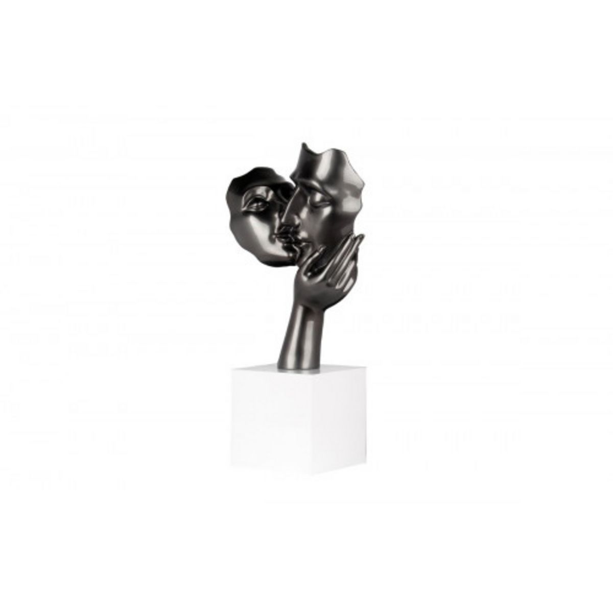 Magnetic land Statue Design AMORE Gris Perle Collection Initial