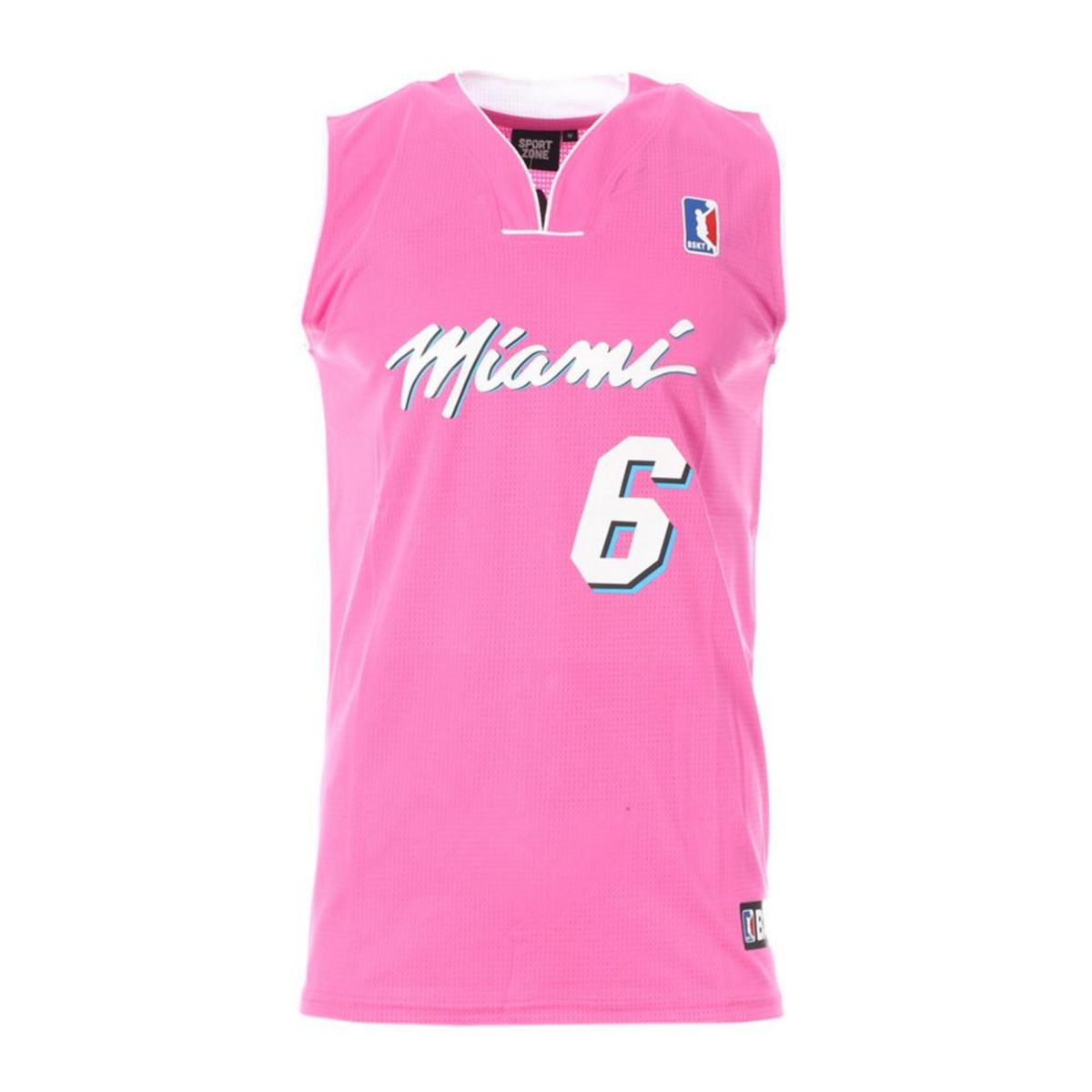 Miami Maillot de basket Rose Homme Sport Zone Miami 6