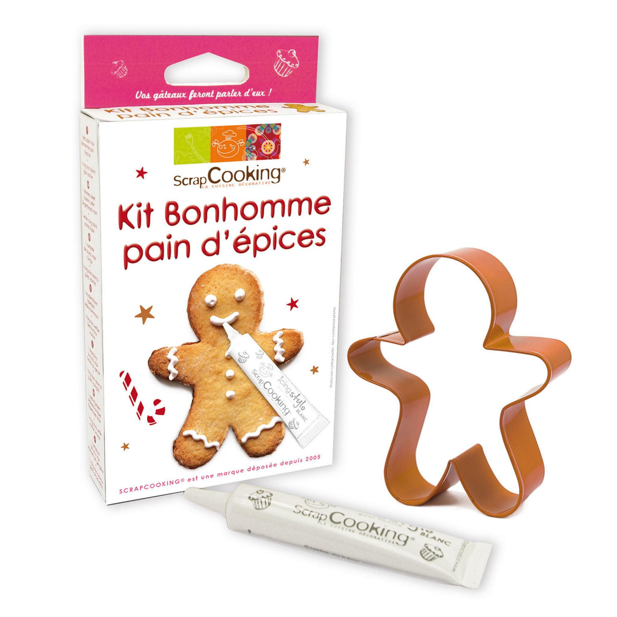 ScrapCooking - Découpoirs Bonhommes Pain d'Épices en Inox - 3