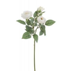 Paris Prix Fleur Artificielle  Bouquet de Roses  43cm Blanc