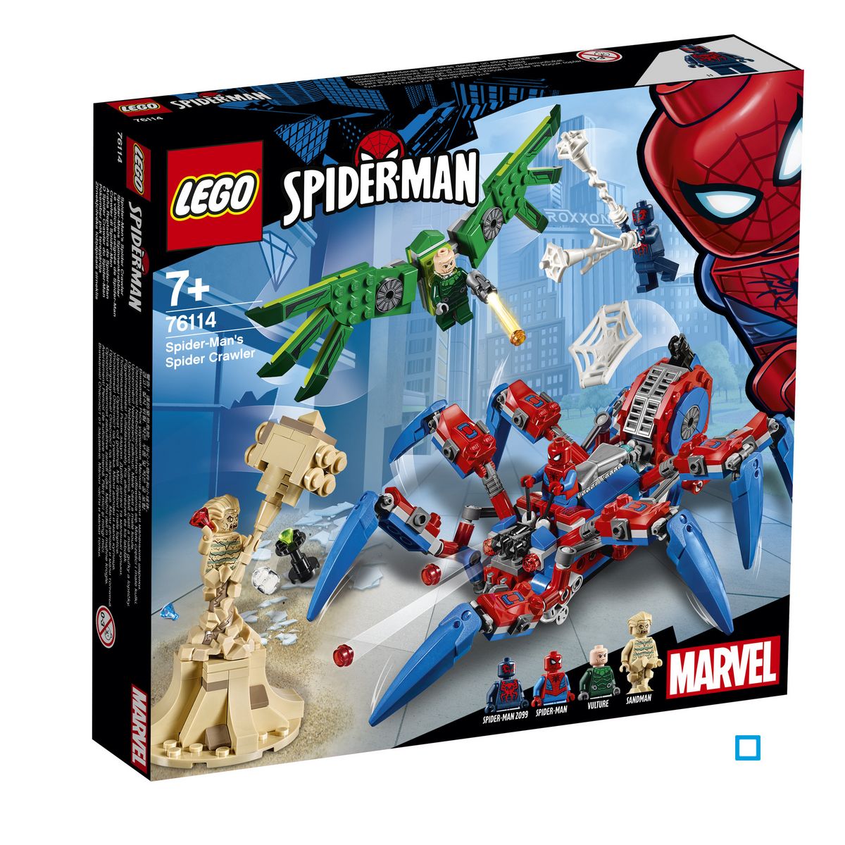 LEGO Marvel 76114 - Le véhicule araignée de SpiderMan pas cher 