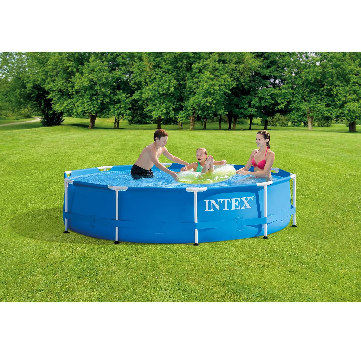 Piscine tubulaire Bestway ronde Steel Pro 3,05 x 0,76 m