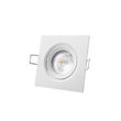 Spot LED encastrable EDM - 5W - 380lm - 6400K - Cadre blanc - 31655