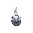 BLUE PEARLS Pendentif Perle de Culture Noire et Argent 925/1000 - BPS K255 W Noir