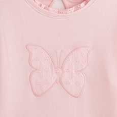 IN EXTENSO Sweat fille (Rose pale )