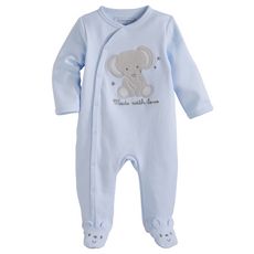 In Extenso Pyjama Elephant Bebe Garcon Pas Cher A Prix Auchan