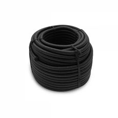 Bobine, rouleau de tendeur élastique - 50 mètres x 6 mm - Noir