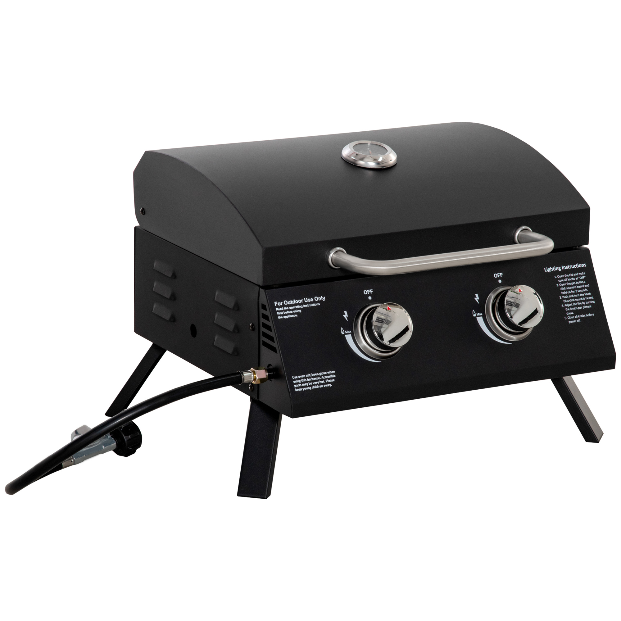 Weber - Barbecue au gaz propane portatif - Q 1200 - Rouge – BBQ