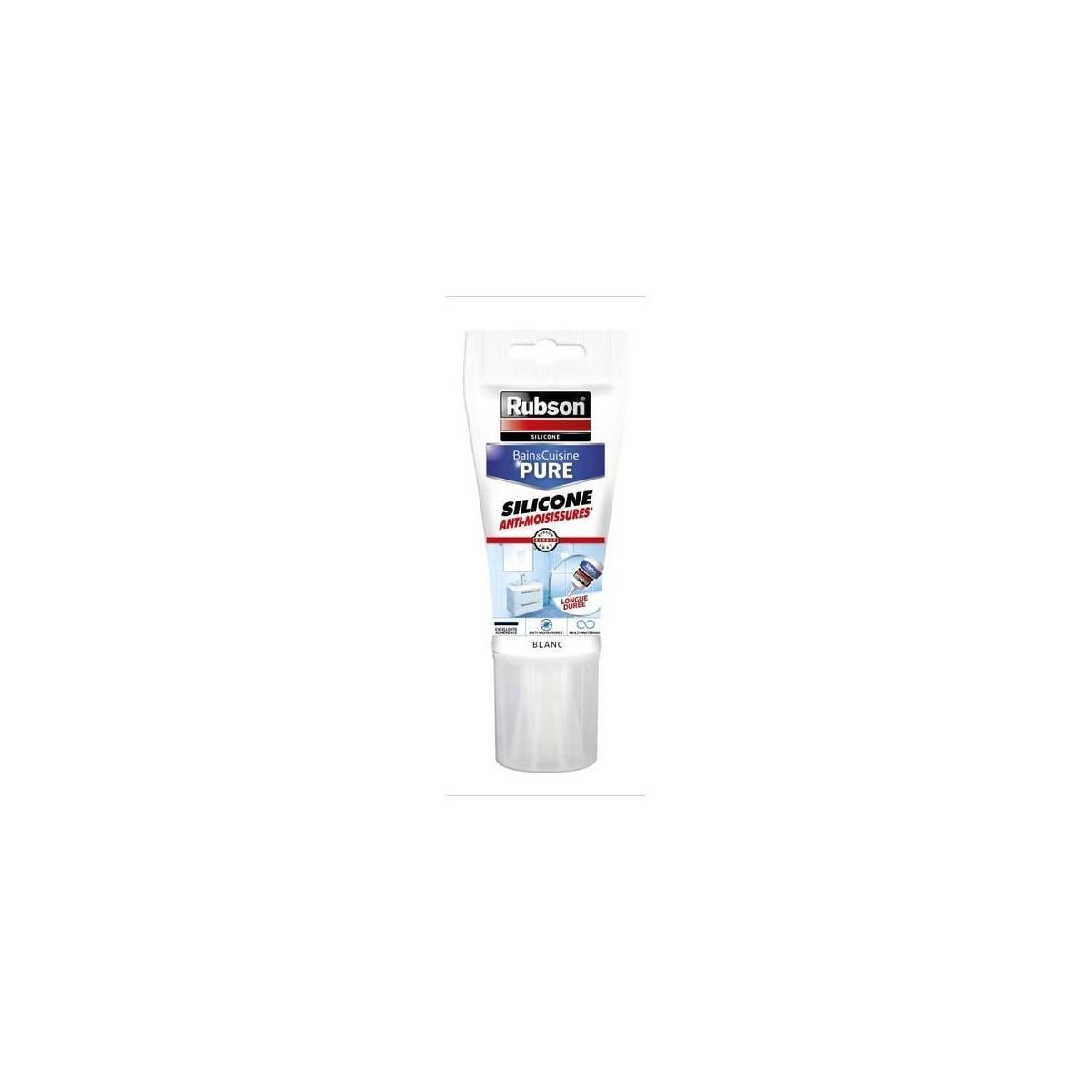 Joint UNIVERSEL SILICONE BLANC SANITAIRE 50 ml