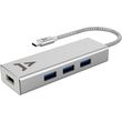 ADEQWAT Hub USB C USB-C / 4 ports USB-A 3.0