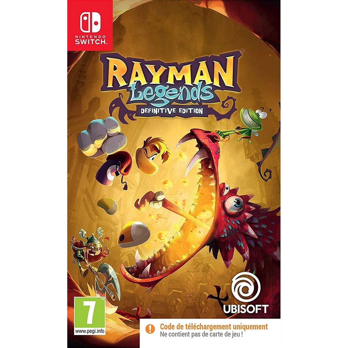 Rayman Legends Definitive Edition Nintendo Switch - Code de Téléchargement