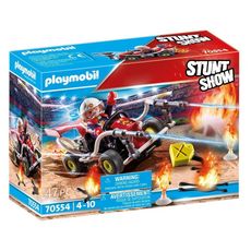 PLAYMOBIL 70554 - Stuntshow Véhicule et pompier
