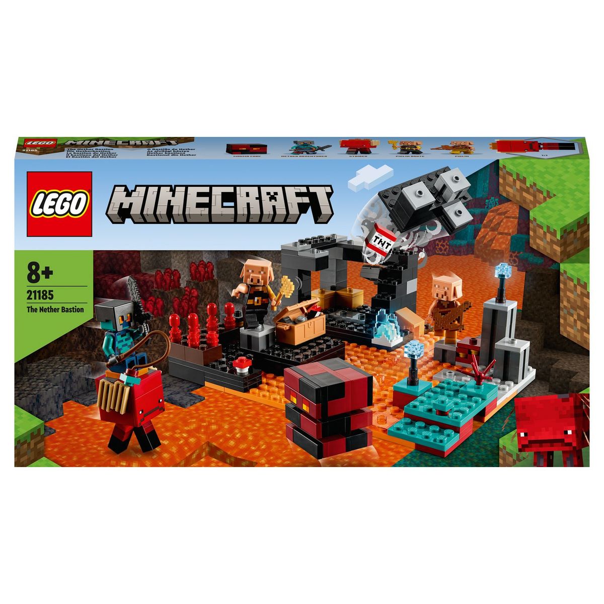 Jeu de construction La ferme des citrouilles LEGO Minecraft, 8 ans