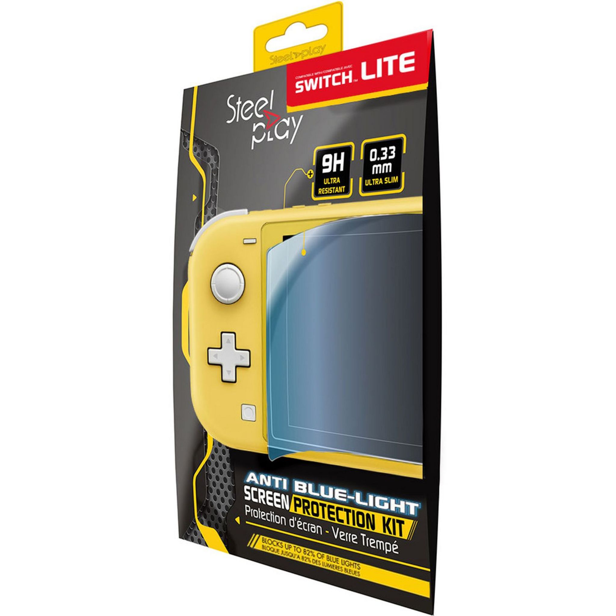 Protecteur d'écran en verre trempé pour Nintendo Switch Lite